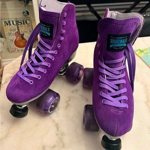 Sure Grip Boardwalks in Purple! Size 6M/7-7.5W